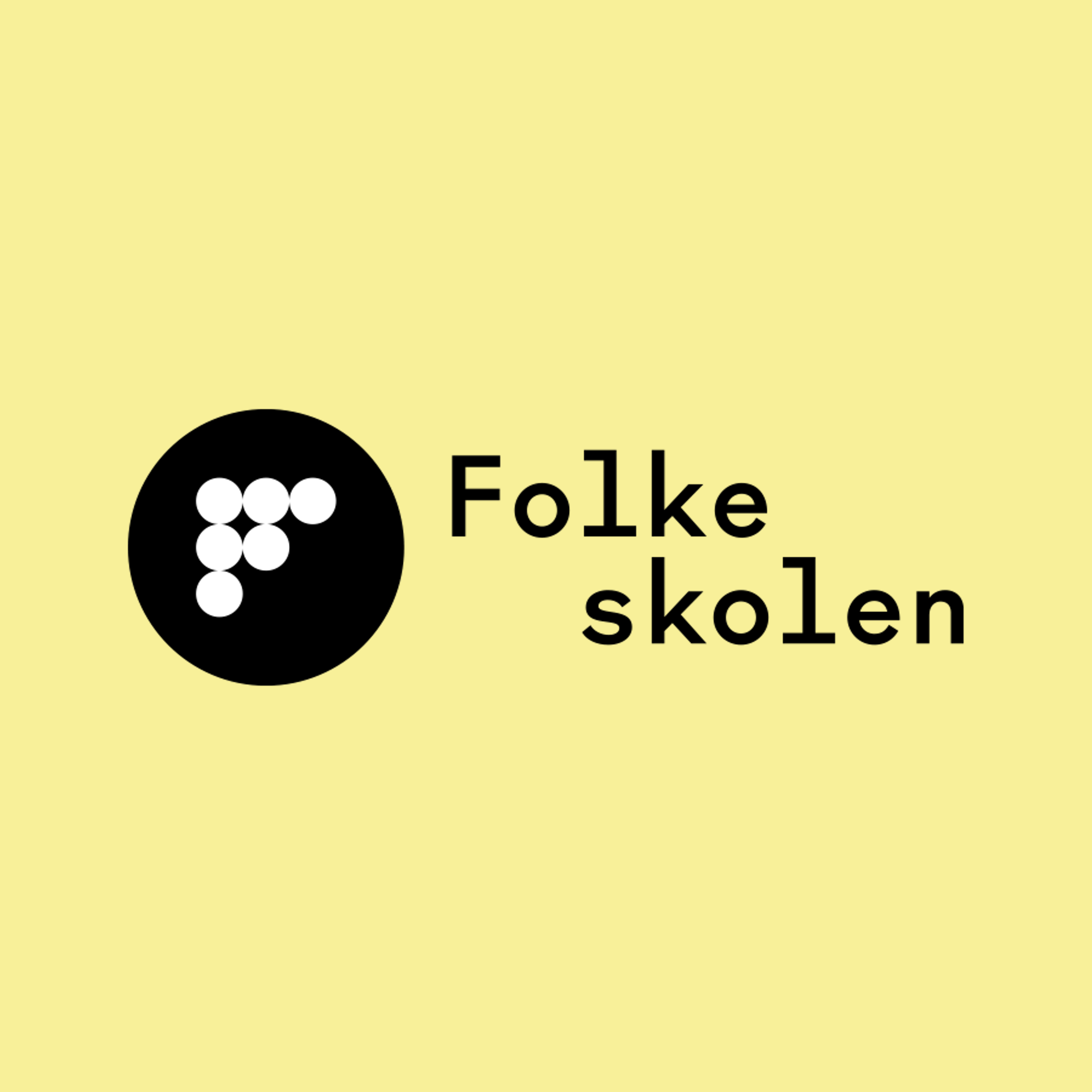 Folkeskolen Logo Gul